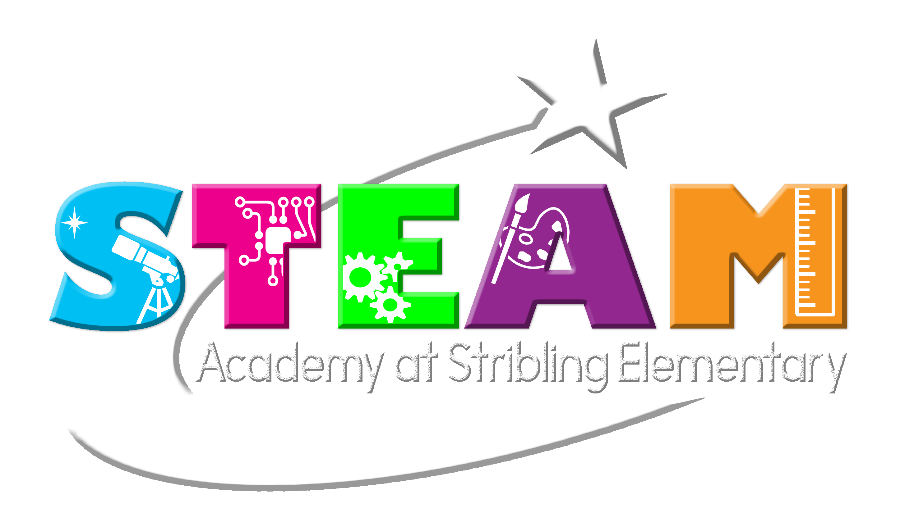 STEAM Academy at Stribling logo